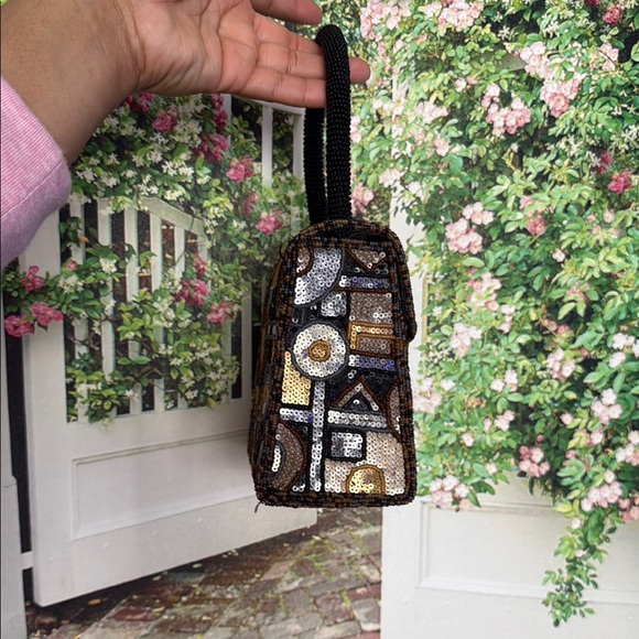 Chicos Elegant Beaded Handbag - Picture 4 of 12